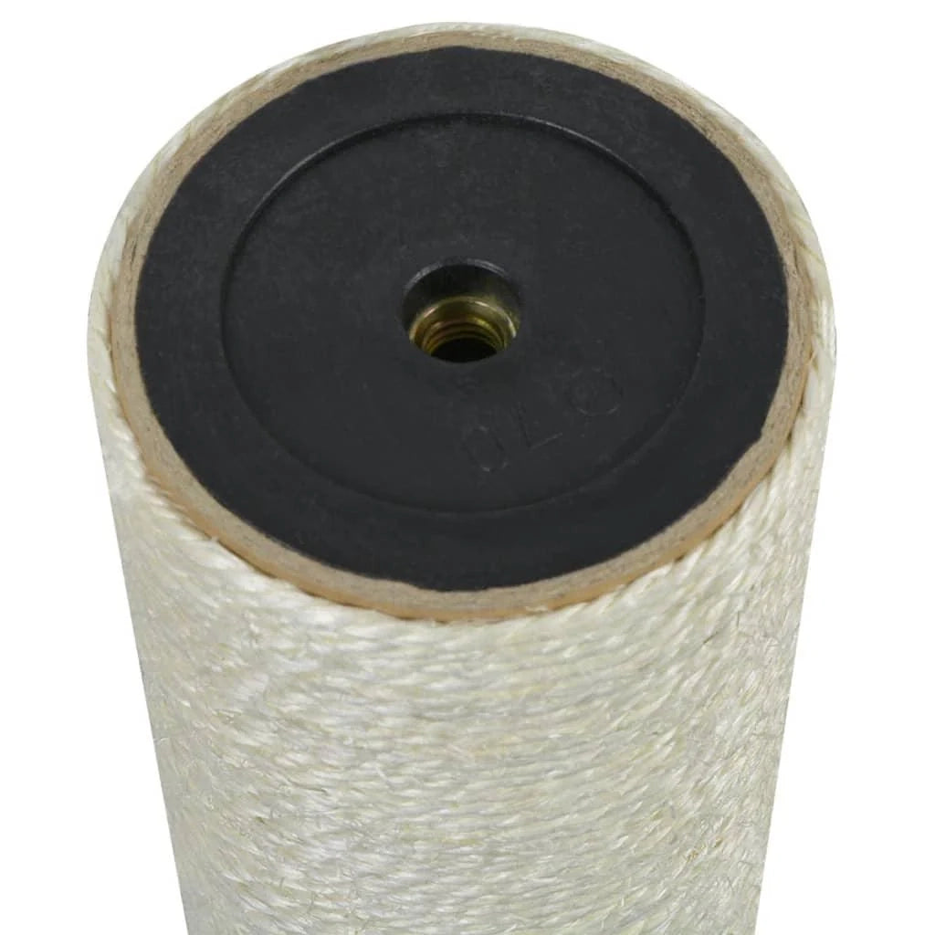Tiragraffi cuccia per gatti peluche 8 x 35 cm spessore 10 mm beige 3702030