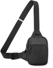 Borsa a Spalla Acquatica - Borsa da Sling - Borsa per Esterno - Cinturino Regolabile - Nylon - Tasca Interna per Telefono Cellulare - Borsa da Braccio