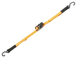 CINGHIA MM.25 CON FIBBIA DI ANCORAGGIO E CRICCHETTO ART.8188CG/25  mt.3    ROBUR