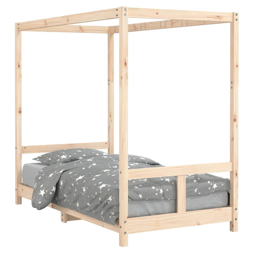 Giroletto per Bambini | Letto Infantile | Lettino 80x160 cm in Legno Massello di Pino