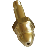 Raccordo in ottone con ghiera per gas tecnici fro 0695005