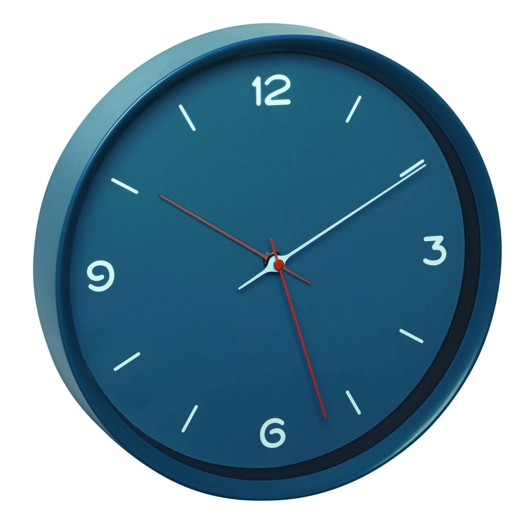 TFA-Dostmann 60.3056.06 wall/table clock Parete Quartz clock Rotondo Blu