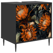 Mobile da Bagno LOCHEM Rovere Nero 60 x 40 x 61 cm 8007410