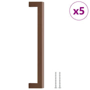 Maniglie per Mobili 5 pz Bronzo 224mm in Acciaio Inox CFW3924845