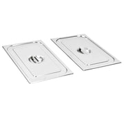 Coperchi per Contenitori Alimentari GN 1/1 2 pz in Acciaio Inox cod mxl 78404