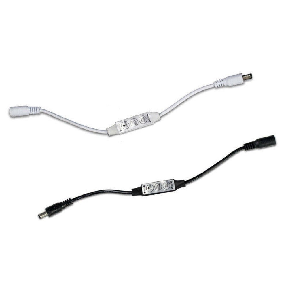 Trade Shop - Controller Strisce Led Dimmerabile Con Connettore Jack 5mm Maschio A Femmina -