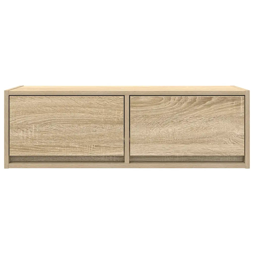 Mobili TV 2 pz Rovere Sonoma 80x31x25,5 cm in Legno Multistrato