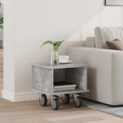 Supporto TV 37 x 35 x 35 cm Grigio cemento Legno ingegnerizzato 891051
