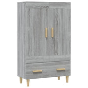 Credenza | Madia | Buffet da pranzo | Armadio da pranzo Grigio Sonoma 70x31x115 cm in Legno Multistrato
