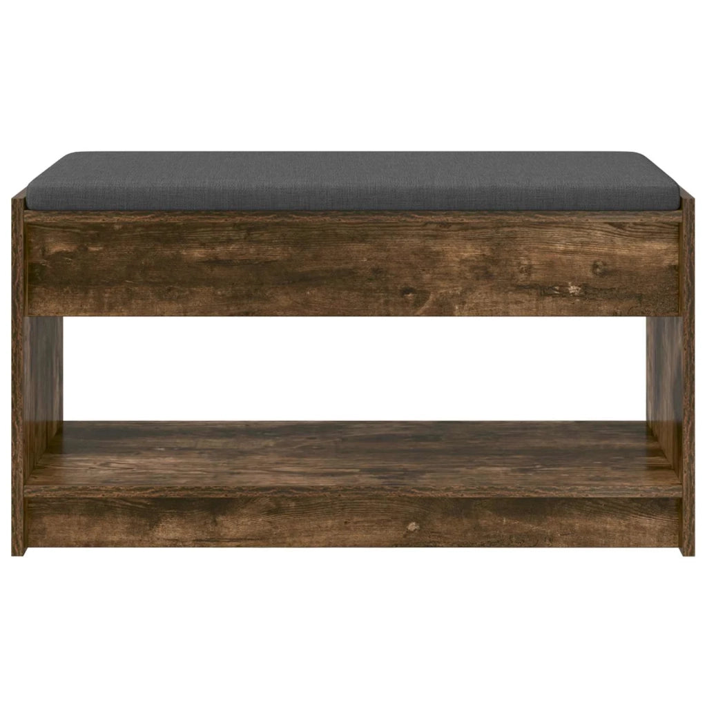 Panca per ingresso Quercia Affumicata 83 x 38 x 45 cm 891580