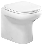 Vaso filo muro serie compact scarico universale e smalto protek