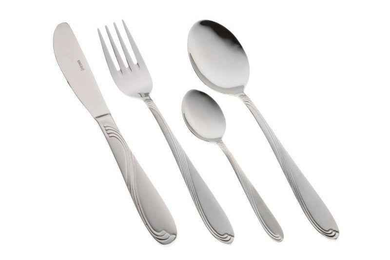 Set di posate in acciaio inossidabile satinato Kinghoff KH-3554 da 72 pezzi