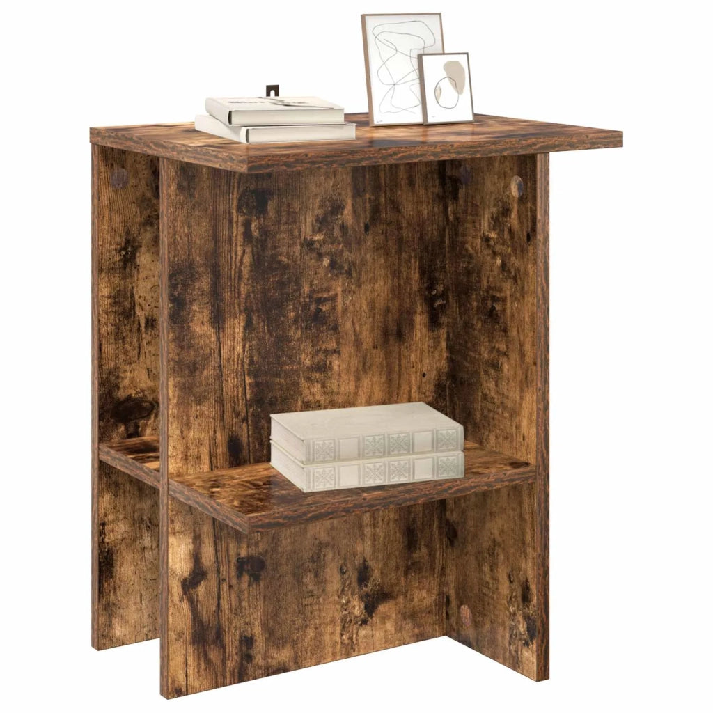 Tavolino da salotto Rovere Fumo 40 x 30 x 49 cm 8001071