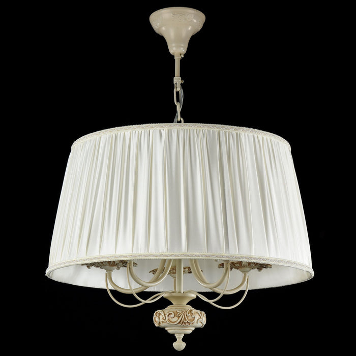 Lampada pendente Elegant in Metallo Olivia Avorio