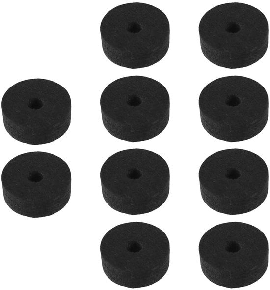 Accessori di sostituzione per vassoi da cucina - 10 pezzi - Pannelli di vetro - Accessori di sostituzione - Sostegni per vassoi - Kit di tamburi - Dimensioni 4x4x1,5 cm - Pannelli di tamburo