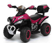 Mini Quad Elettrico per Bambini 6V Kid Go Deluxe Rosa