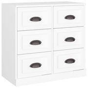 Credenza | Madia | Buffet da pranzo | Armadio da pranzo Bianca 70x35,5x67,5 cm in Legno Multistrato