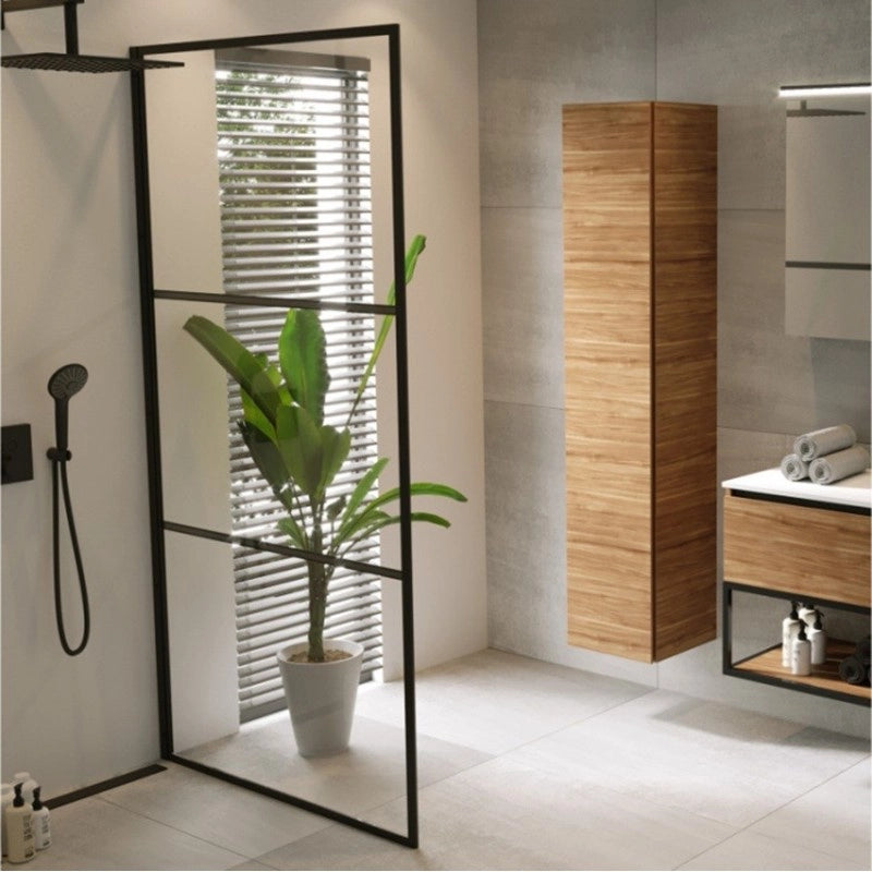 Parete doccia walk-in GRID 400 RIHO 120x200 cm