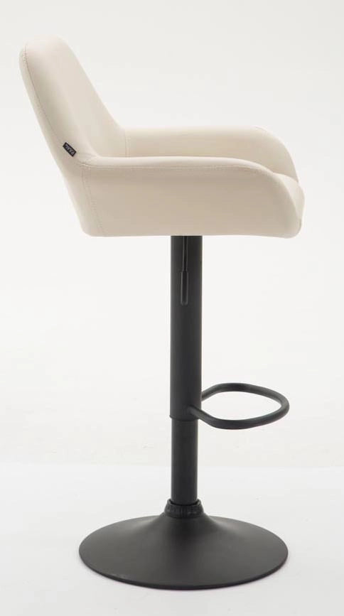Set 2 Sgabelli Bar Braga In Similpelle crema,nero