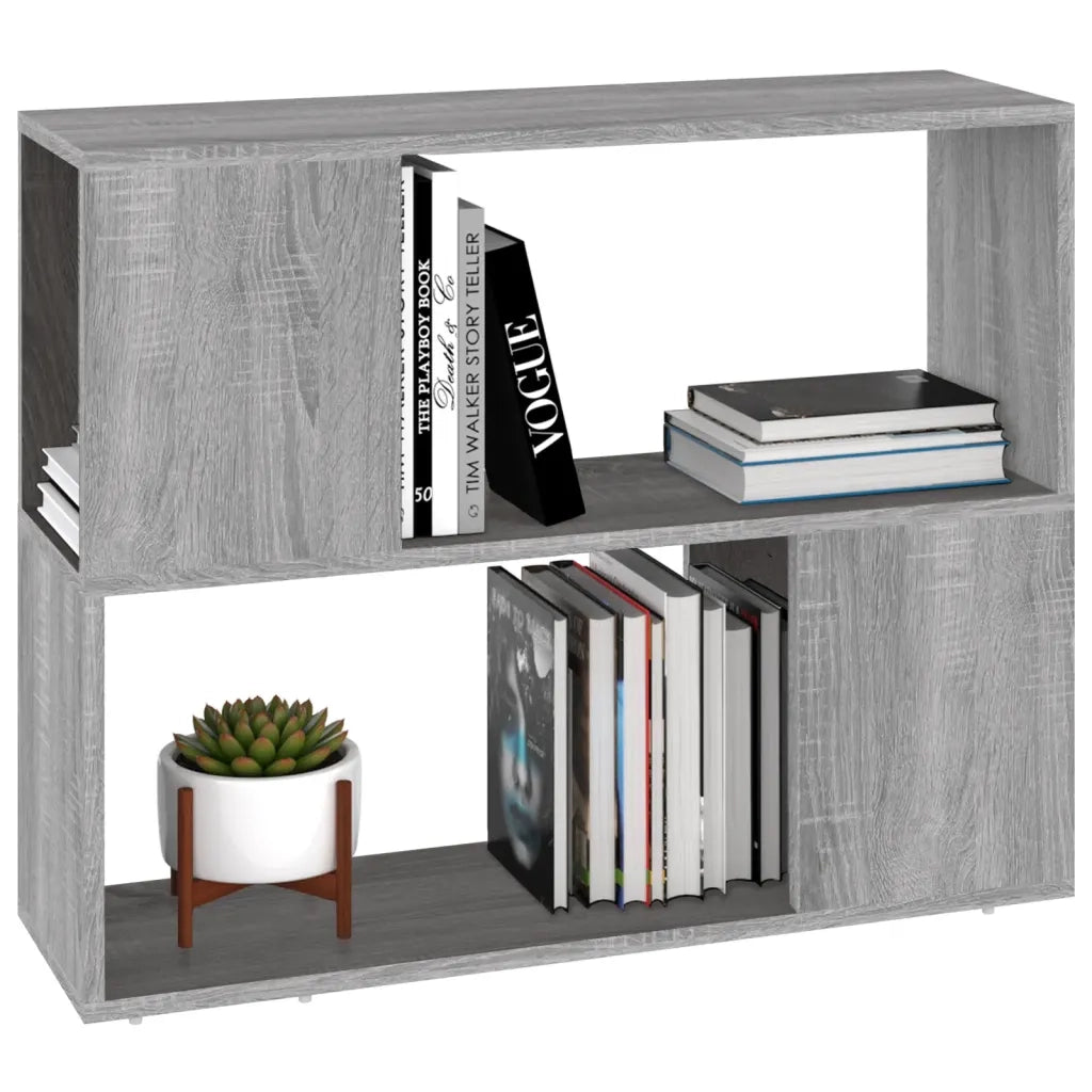Libreria/Divisorio Grigio Sonoma 80x24x63 cm cod mxl 33959