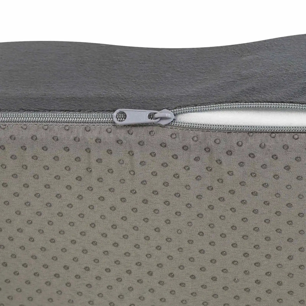 Cuscino per la seduta Grigio 40 x 40 x 13 cm Schiuma PU CFW1589178