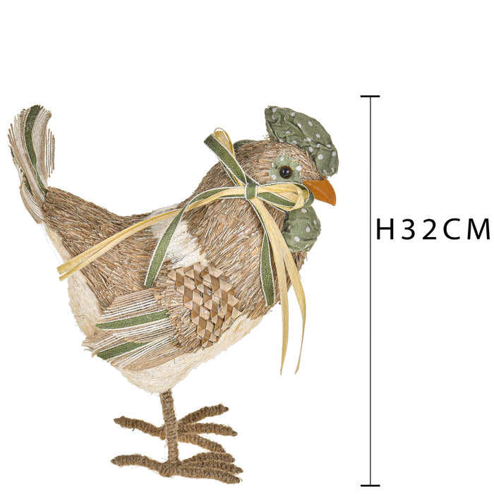 Gallina Decorativa H 32 cm