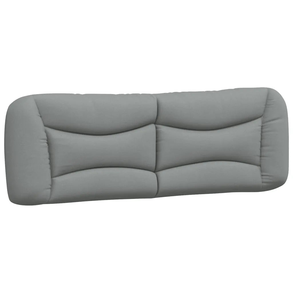 Letto con Materasso Hvar Grigio Chiaro160x200 cm Tessuto 3208541