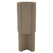 Vaso per Piante VKH1037, Marrone, Poliresina, 42x42x101 cm