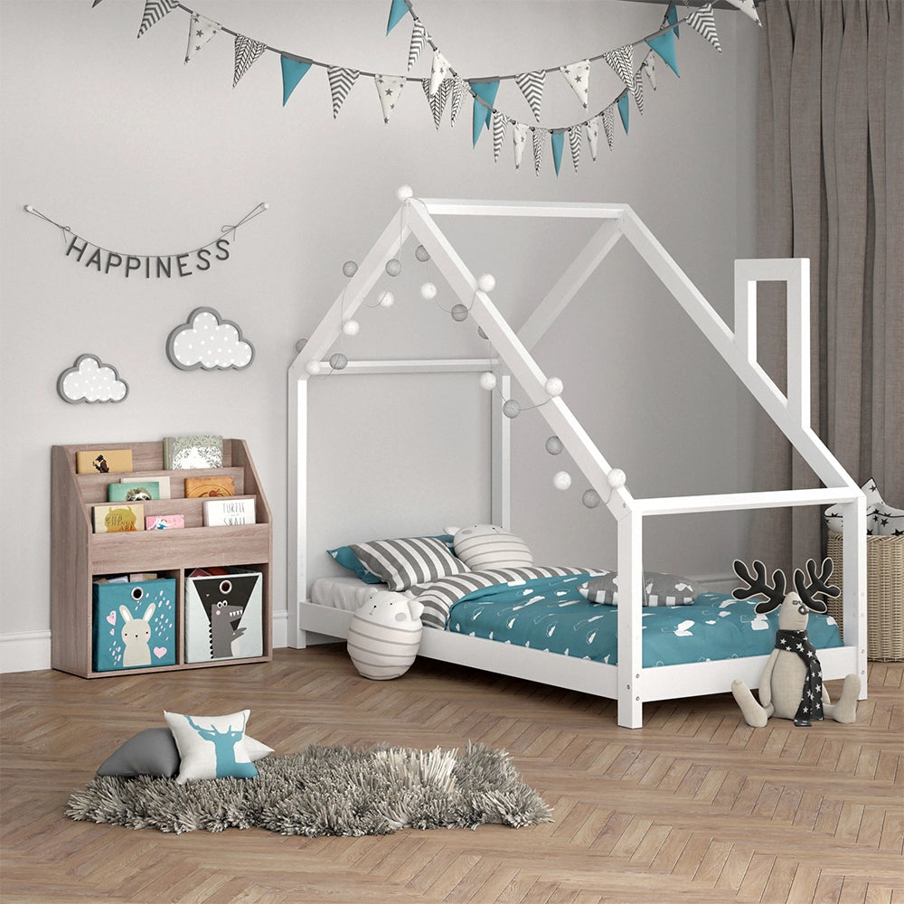 Vicco Libreria Sonoma 72 x 79 cm con 2 scatole pieghevoli
