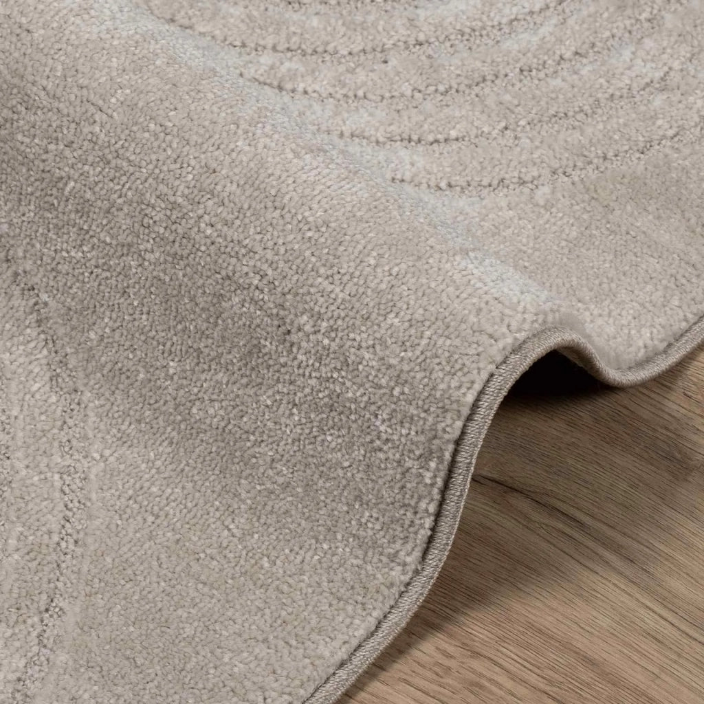 Tappeti per area Quadrato GALATI Beige 240 x 240 cm Poliestere