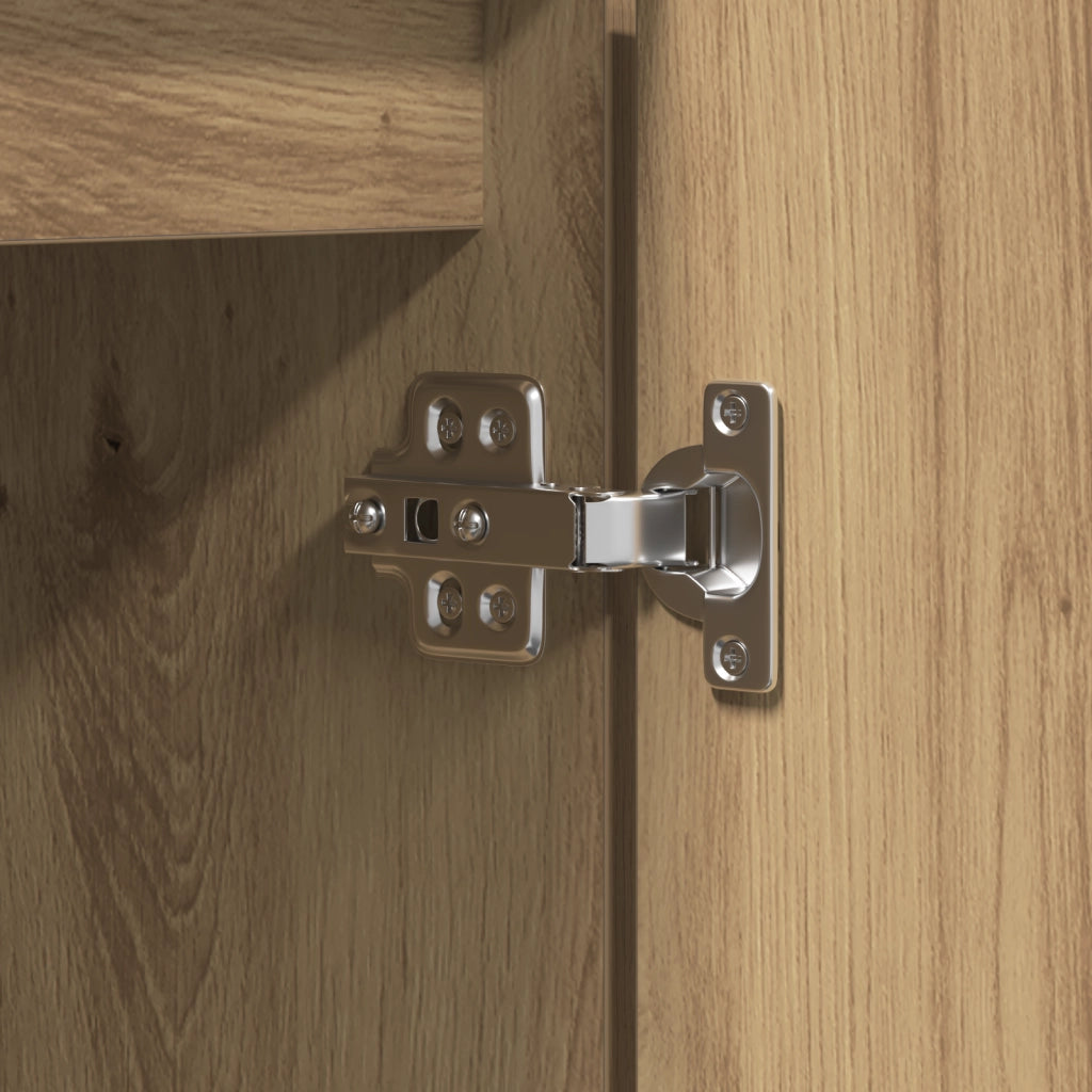 Mobile TV Rovere 100x38x49 cm Legno Ingegnerizzato