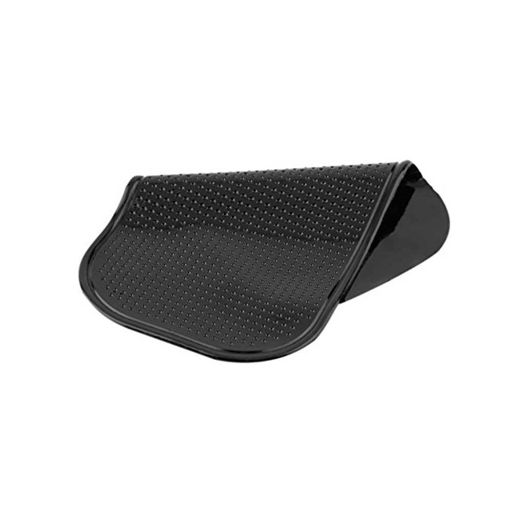 Trade Shop - Tappetino Adesivo In Silicone Supporto Antiscivolo Cruscotto Auto Smartphone -