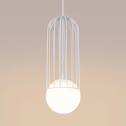 Lampada a sospensione BRINA 1 bianco