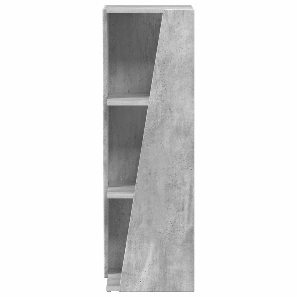 Mensola laterale Grigio cemento 33 x 32 x 100,5 cm CFW9877340