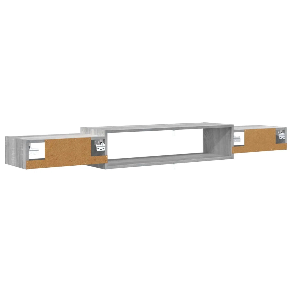 Mobile TV da Parete A parete Sonoma grigio 180 x 28 x 21 cm 8006010
