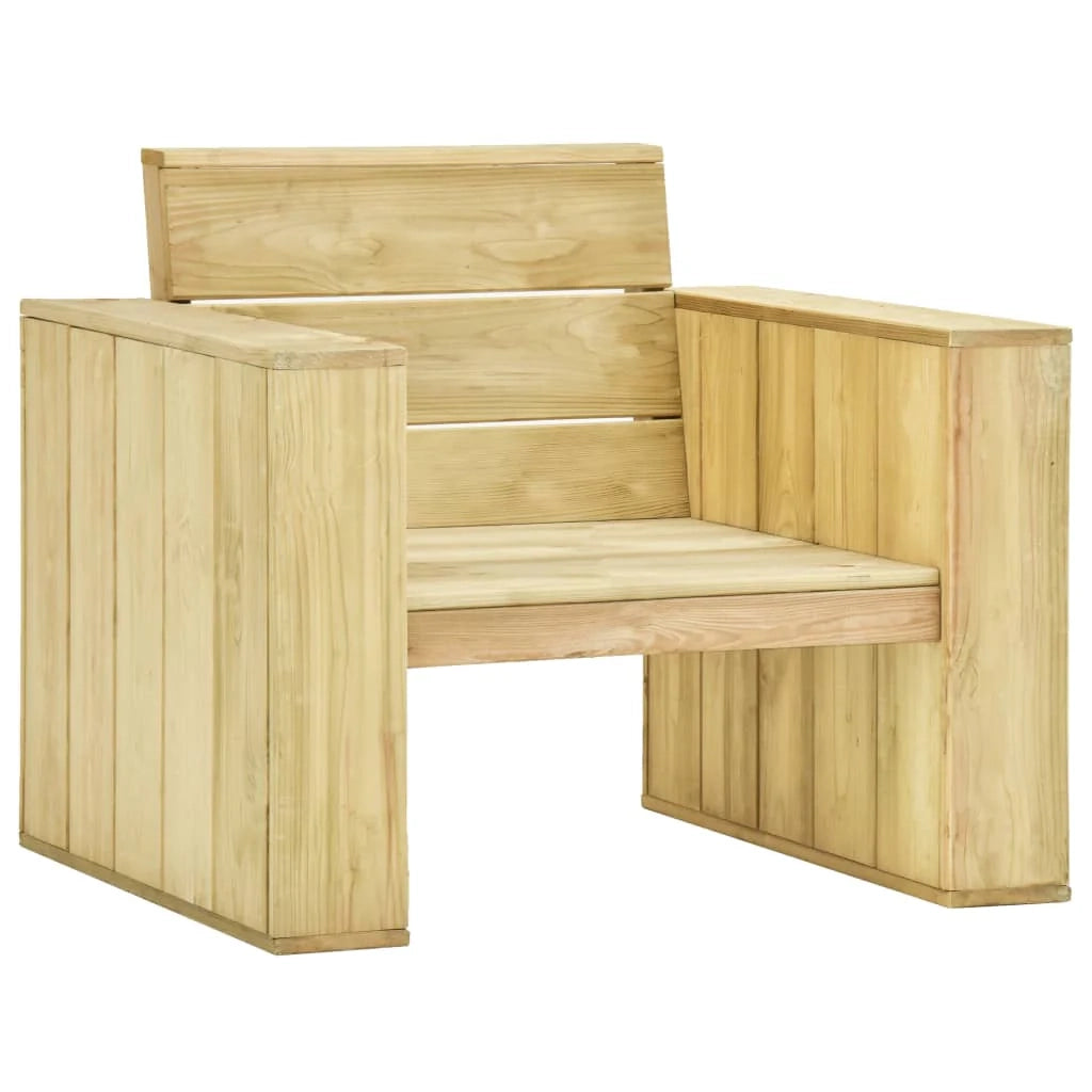 Set di mobili da giardino mobili da esterno set da 4 pezzi legno di pino impregnato 02_0016224