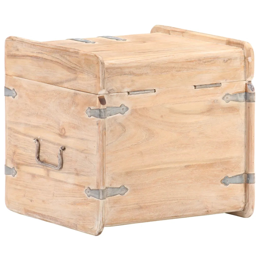 Baule 40x40x40 cm in Legno Massello di Acacia CFW4408655