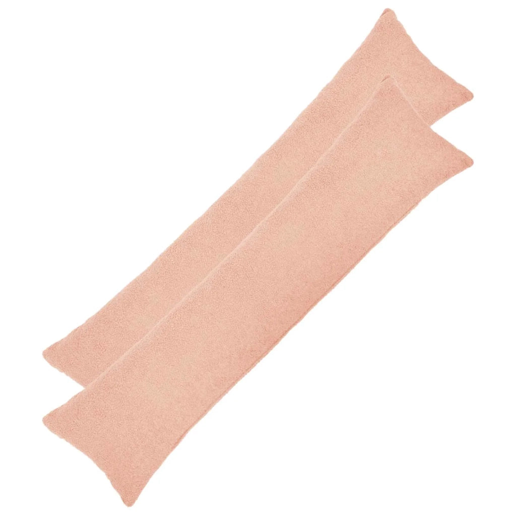 Federa 2 pcs HEERLEN Rosa 40 x 145 cm Bouclé 908912