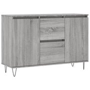 Credenza | Madia | Buffet da pranzo | Armadio da pranzo Grigio Sonoma 101,5x35x70 cm in Legno Multistrato