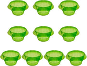 10 pezzi di protezione per piante resistente al tempo - copertura ripiegabile per protezione da lumache e coniglie per orto, verdure e fiori - protegge contro vento, pioggia e gelo