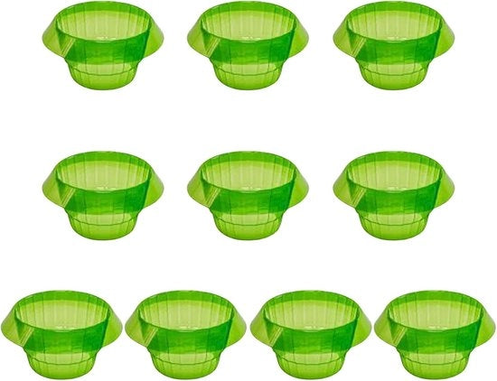 10 pezzi di protezione per piante resistente al tempo - copertura ripiegabile per protezione da lumache e coniglie per orto, verdure e fiori - protegge contro vento, pioggia e gelo