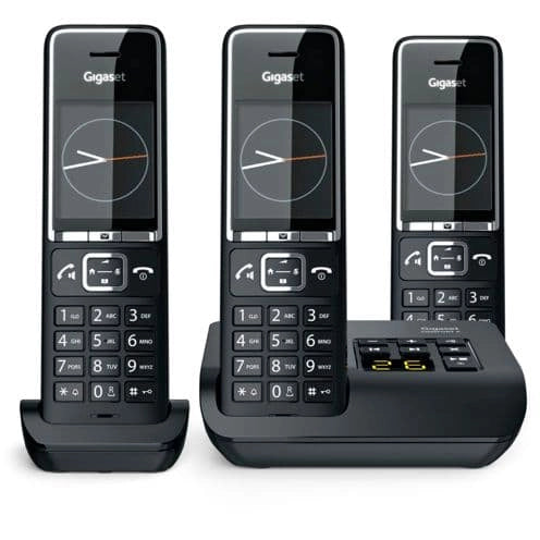 Gigaset COMFORT 550A trio nero/chrom
