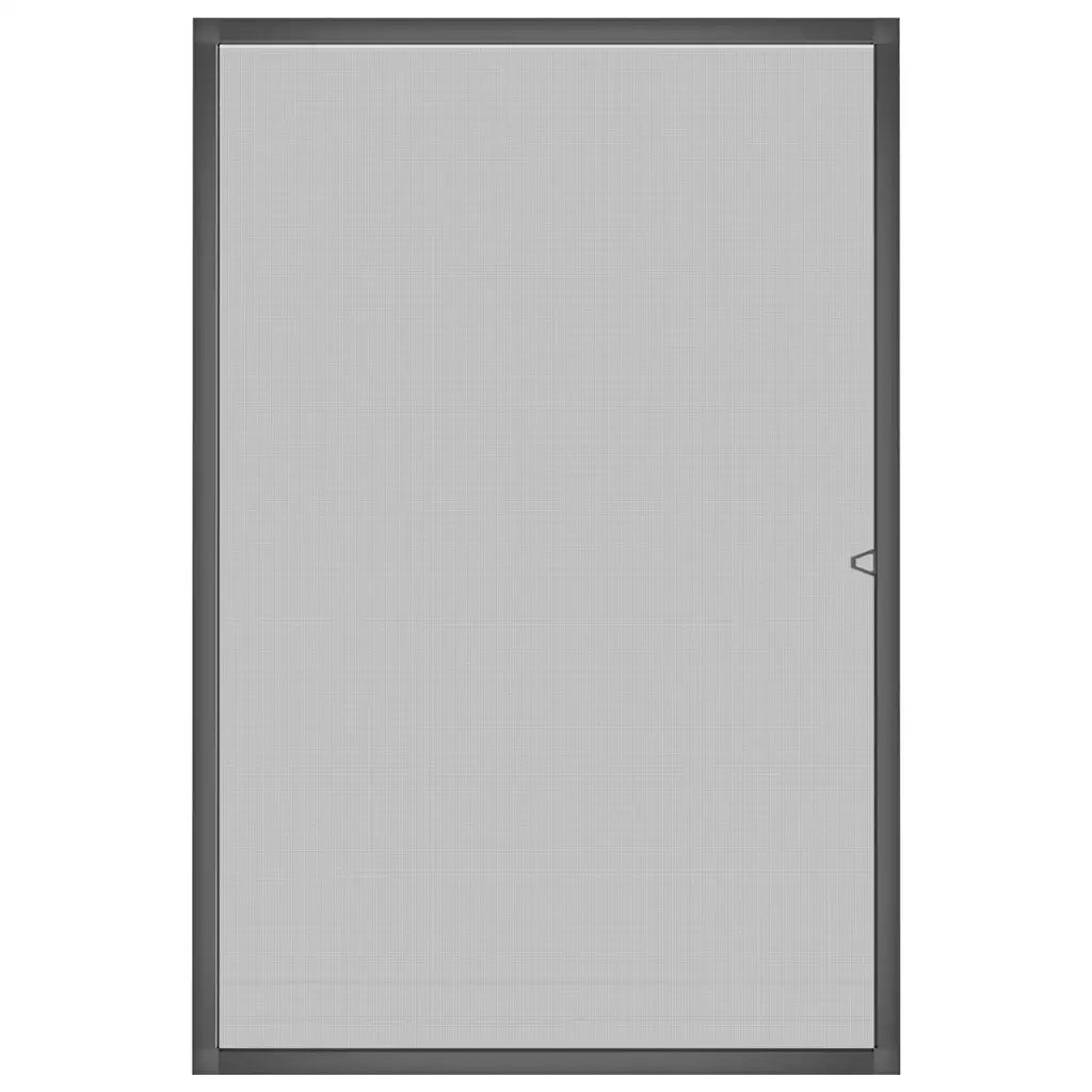 Zanzariera per Finestre Antracite 90x120 cm CFW8280339