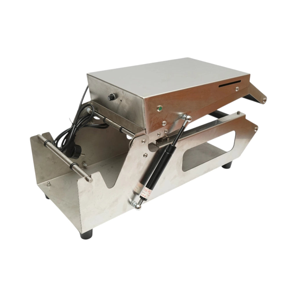 Termosigillatrice manuale per vaschette alimentari  Sigillatrice per vaschette alimentari in acciaio inossidabile-macchina semiautomatica per la sigillatura a caldo di vaschette