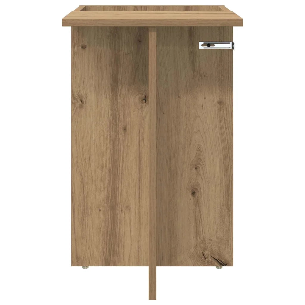 Tavolino Rovere artigianale 35 x 40 x 55 cm Legno multistrato 891103