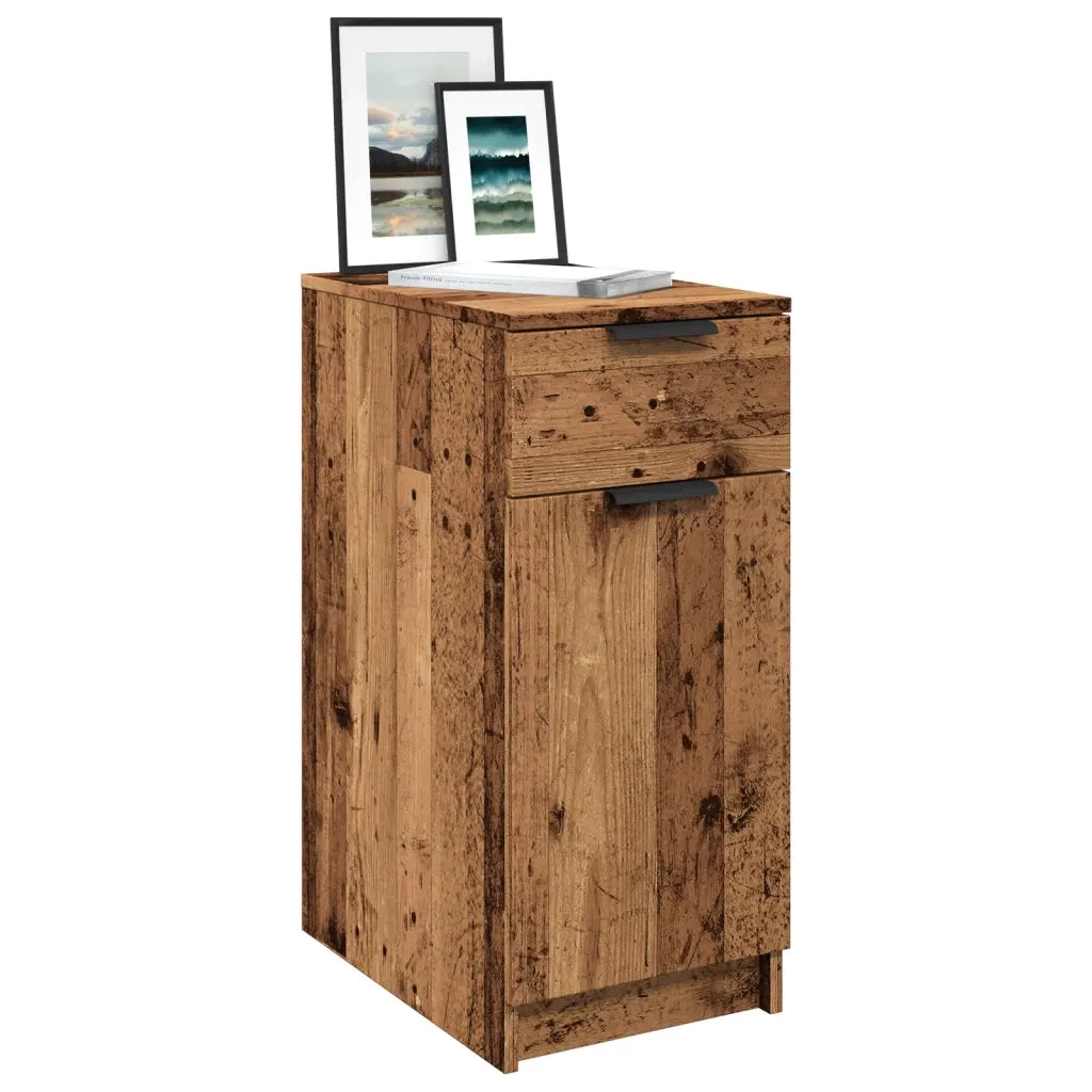 Scrivania Legno Antico 33x50x75 cm in Truciolato 856997