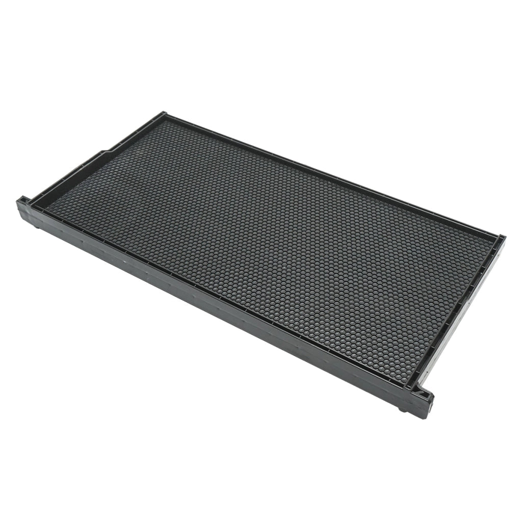 Telaio per arnia in plastica nera, dimensioni 483x448x232 mm