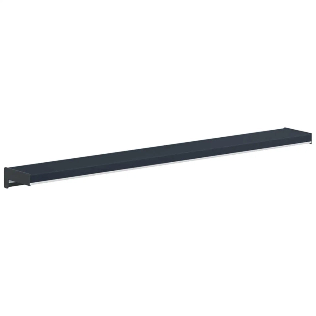 Soglia della Finestra Antracite con Venature del Legno PVC