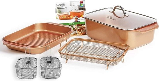 14-in-1 WonderCooker Deluxe per cucina - padella-grill - lento - compatibile con induzione.
