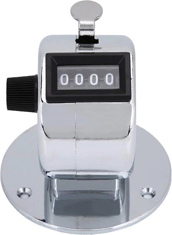 Contapunti meccanici - Mini-metallico 4-digitale Contapunti portatili per Giochi sportivi Golf.